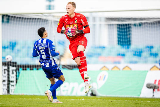 Häckens målvakt Pontus Dahlberg