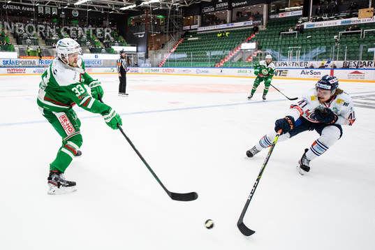 Rögles Niklas Hansson och Växjös Ludvig Nilsson