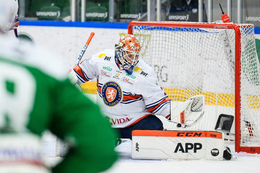 Växjös målvakt Erik Källgren