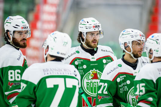 Rögles Eric Gelinas, Dennis Everberg och Daniel Zaar