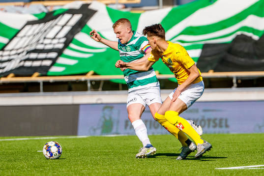 Västerås Simon Johansson och Jönköpings Adam Ben Lamin
