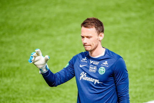 Västerås målvakt Anton Fagerström
