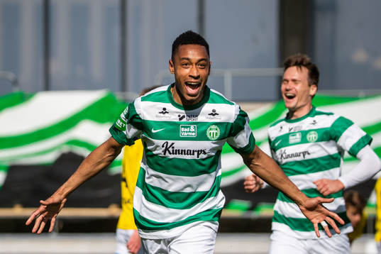 Västerås Brian Span jublar