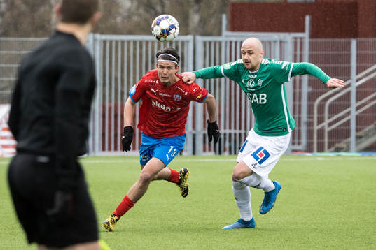 Helsingborgs Wilhelm Loeper och Brages Oscar Lundin