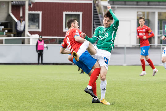 Helsingborgs Vladislav Kreida och Brages Noa Williams