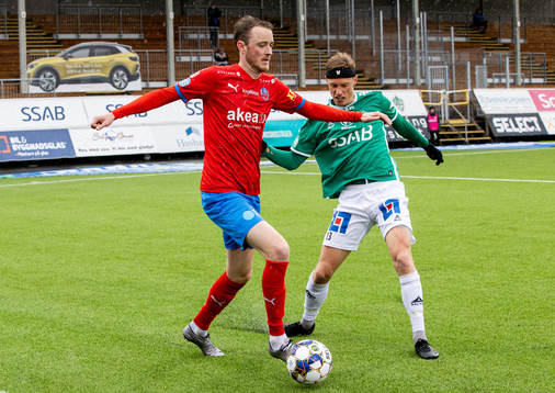 Helsingborgs Rasmus Jönsson och Brages Pontus Hindrikes