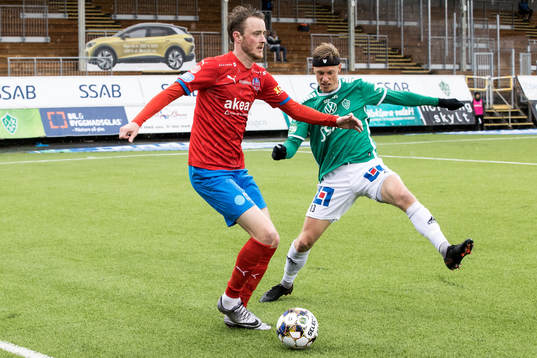 Helsingborgs Rasmus Jönsson och Brages Pontus Hindrikes