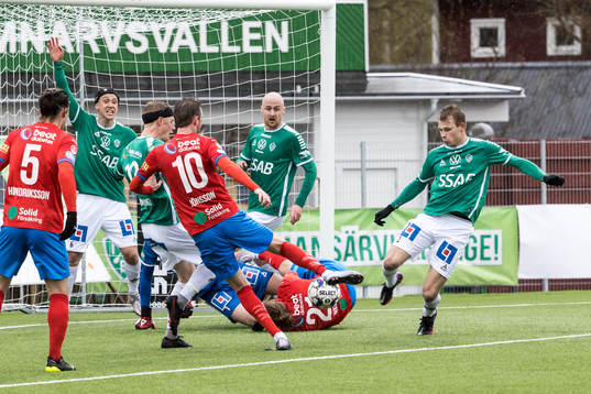Helsingborgs Rasmus Jönsson och Brages Alexander