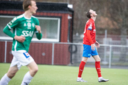 Helsingborgs Rasmus Jönsson deppar