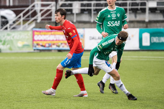 Helsingborgs Max Svensson och Brages Pontus Hindrikes