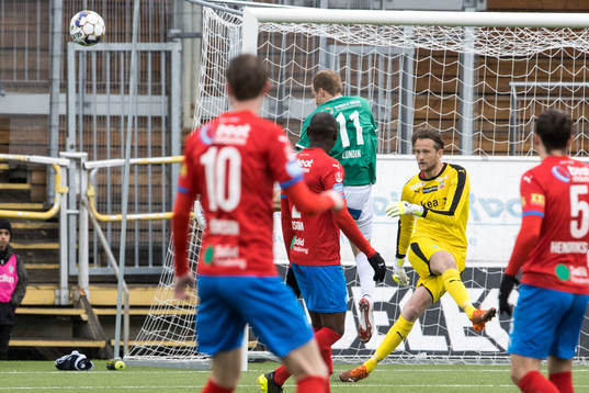 Helsingborgs målvakt Anders Lindegaard