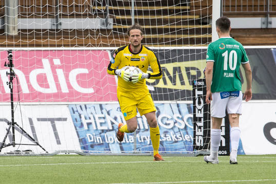 Helsingborgs målvakt Anders Lindegaard
