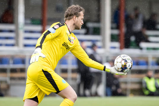 Helsingborgs målvakt Anders Lindegaard