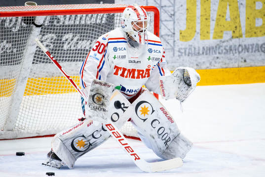 Timrås målvakt Jacob Johansson