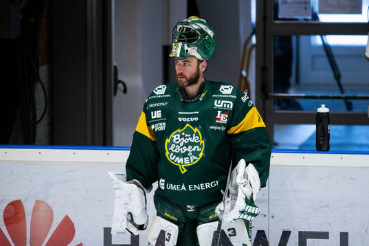 Björklövens målvakt Kevin Poulin