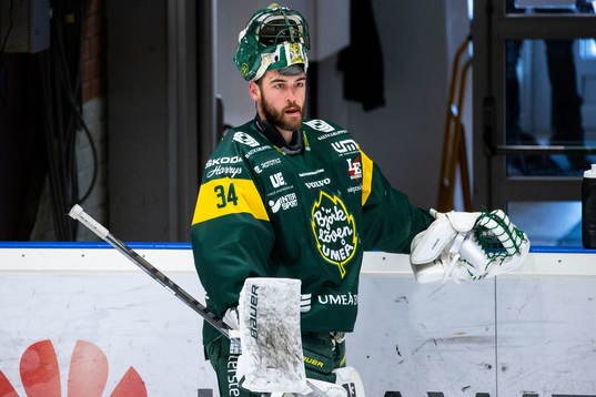 Björklövens målvakt Kevin Poulin