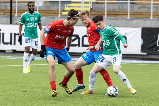 Helsingborgs Wilhelm Loeper och Andreas Landgren och Brages
