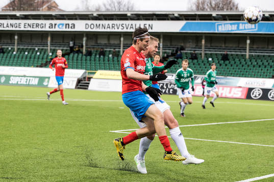 Helsingborgs Wilhelm Loeper och Brages Mattias Liljestrand