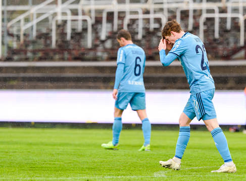 Djurgårdens Aslak Witry deppar