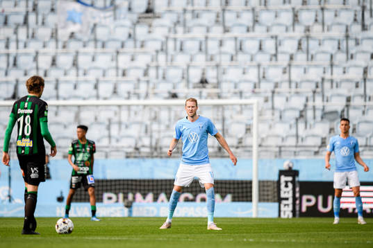 Varbergs Joakim Lindner och Malmö FFs Ola Toivonen