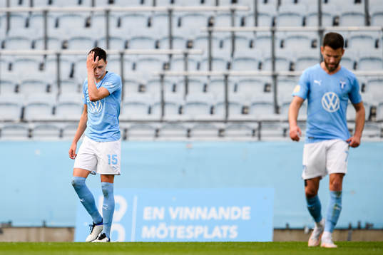 Malmö FFs Anel Ahmedhodzic deppar
