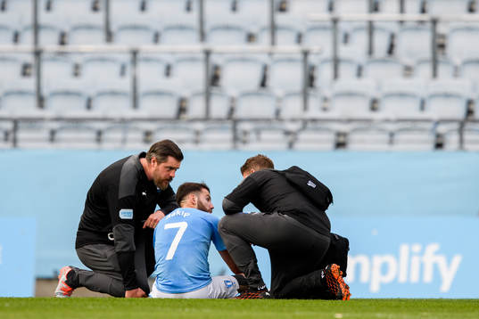Malmö FFs Erdal Rakip har ont