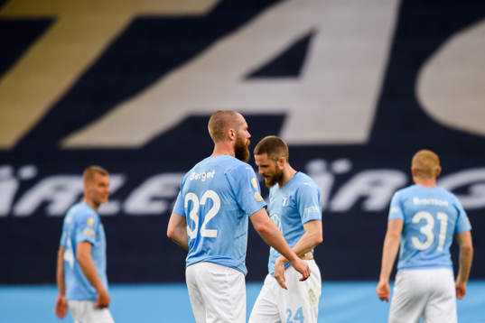 Malmö FFs Jo Inge Berget deppar