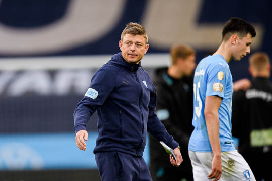 Malmö FFs huvudtränare Jon Dahl Tomasson