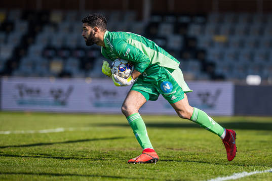 Östersunds målvakt Sixten Mohlin