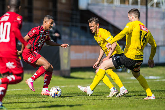 Östersunds Östersunds Nebiyou Perry och Mjällbys Max