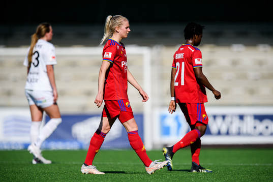 Djurgårdens Daniela Zamora deppar