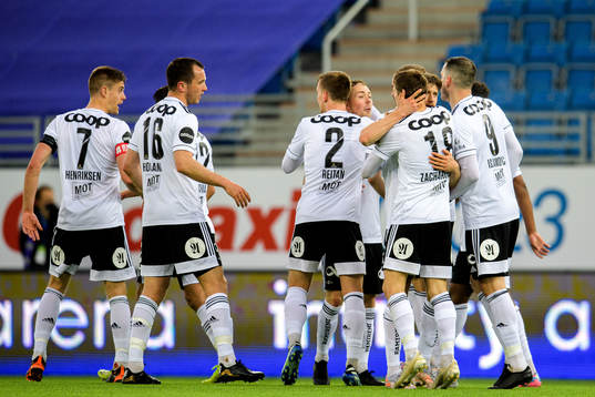 Kristoffer Zachariassen and Vebjørn Hoff of Rosenborg