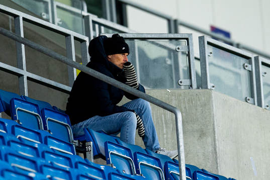 Ståle Solbakken, head coach of Norway, looks