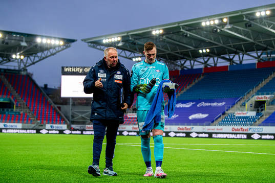 Gjermund Østby, goalkeeper coach, and goalkeeper