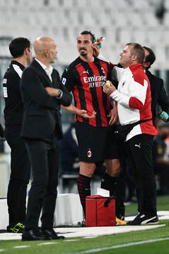 Zlatan Ibrahimovic of Milan