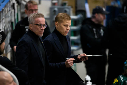 Björklövens tränare Hans Wallson