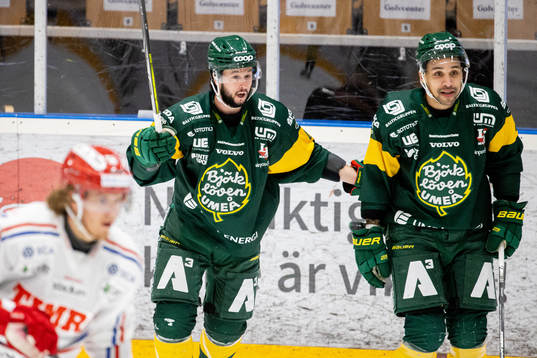 Björklövens Francis Perron och Joshua Thomas J.T Brown