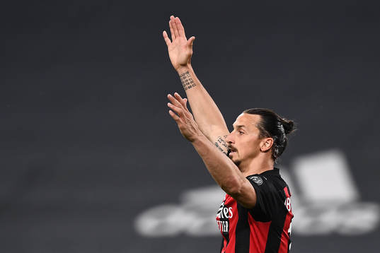 Zlatan Ibrahimovic of Milan