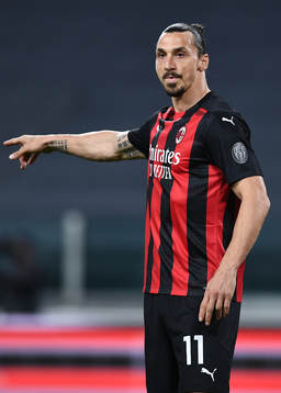Zlatan Ibrahimovic of Milan