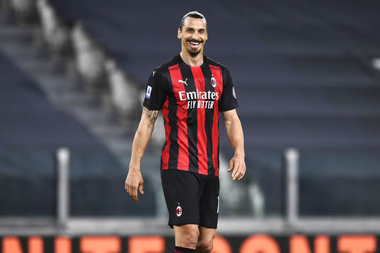Zlatan Ibrahimovic of Milan