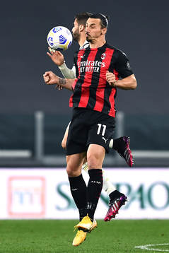 Zlatan Ibrahimovic of Milan