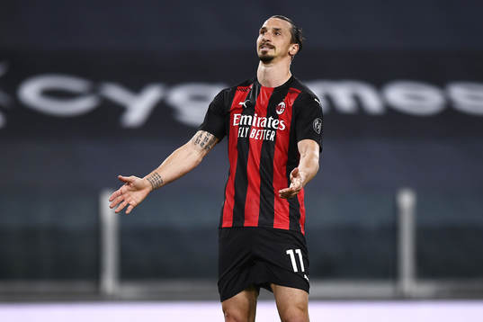 Zlatan Ibrahimovic of Milan