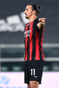 Zlatan Ibrahimovic of Milan