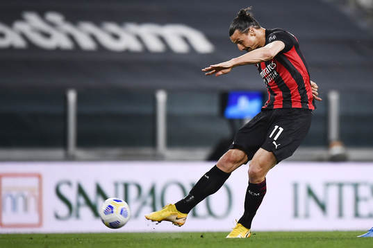 Zlatan Ibrahimovic of Milan