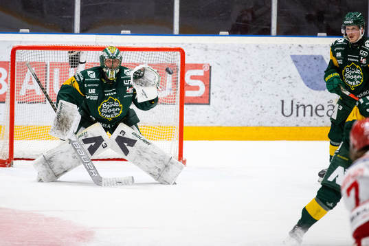 Björklövens målvakt Kevin Poulin