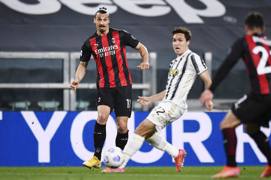 Zlatan Ibrahimovic of Milan