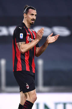 Zlatan Ibrahimovic of Milan