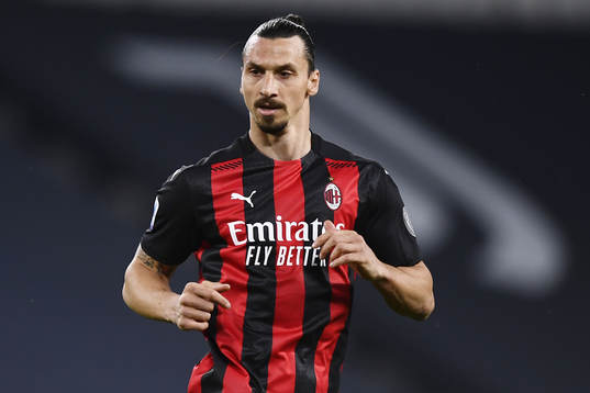 Zlatan Ibrahimovic of Milan