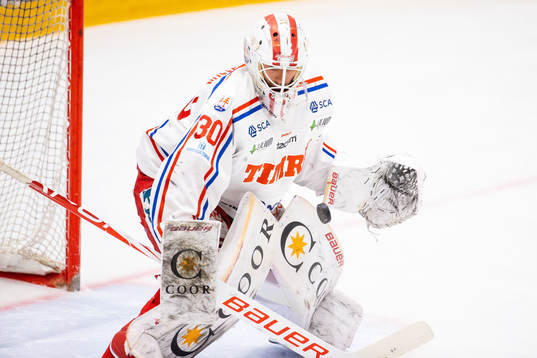 Timrås målvakt Jacob Johansson