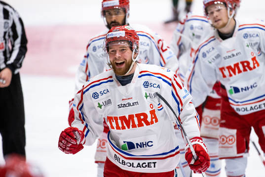 Timrås Johan Lindholm jublar